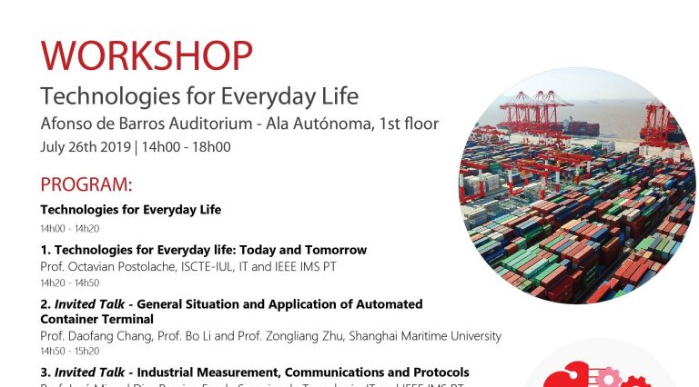 2 nd Workshop – “Technologies for Everyday Life”