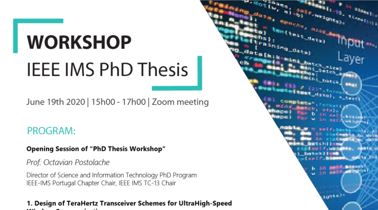 Workshop – “PhD Thesis 2020”